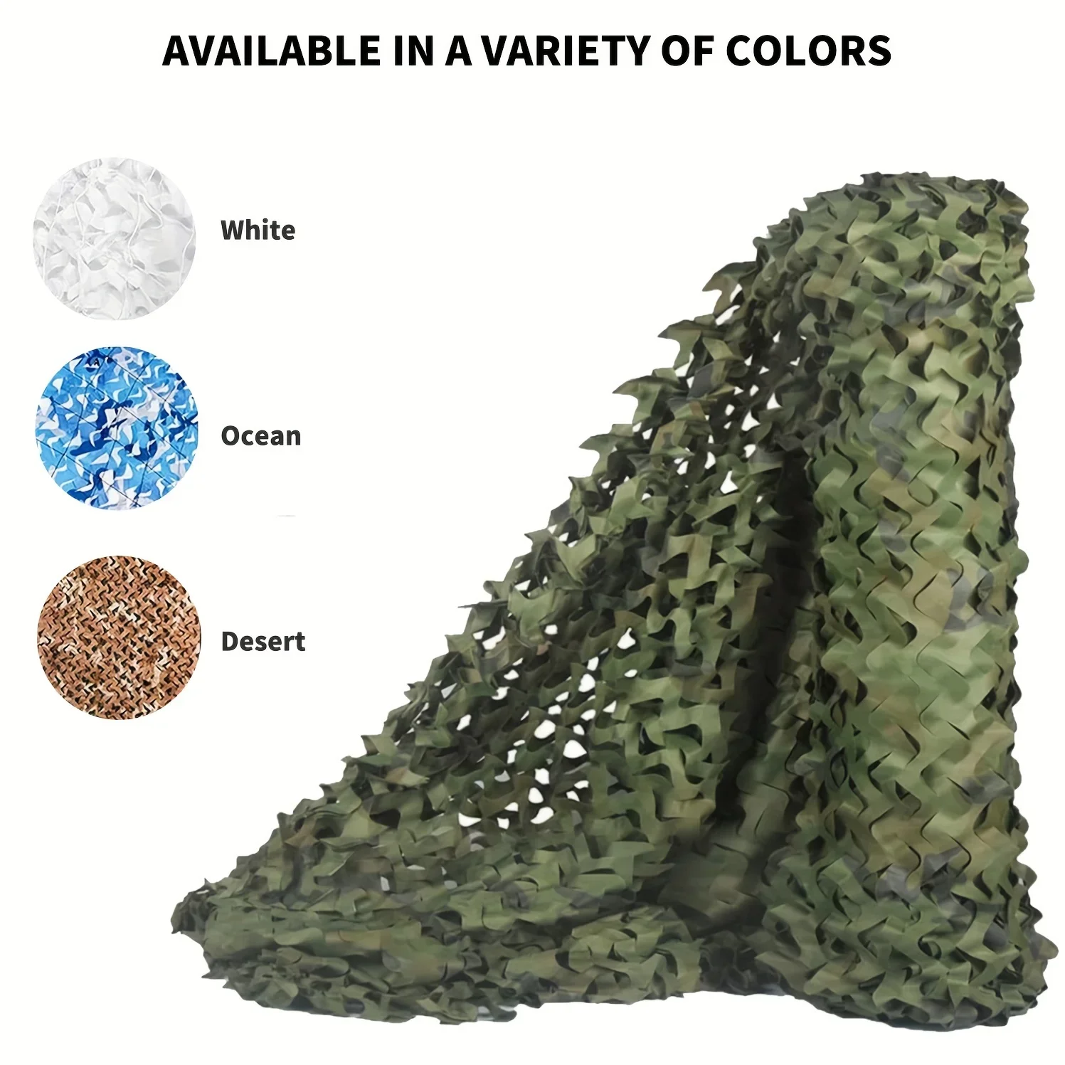 Camouflage Netting Hunting,Camping, Themes,camo net Sunshade, and Concealment -Woodland Camo Net Outdoor(n4)
Camouflage Netting Hunting,Camping, Themes,camo net Sunshade, and Concealment -Woodland Camo Net Outdoor(n4)