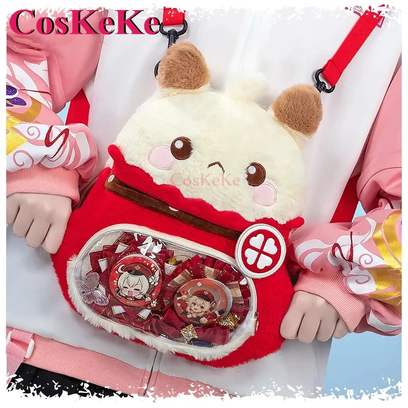 Сумка для косплея CosKeKe Klee, Аниме игра Genshin Impact, периферийный рюкзак, модная кавайная универсальная сумка, Новинка
Сумка для косплея CosKeKe Klee, Аниме игра Genshin Impact, периферийный рюкзак, модная кавайная универсальная сумка, Новинка