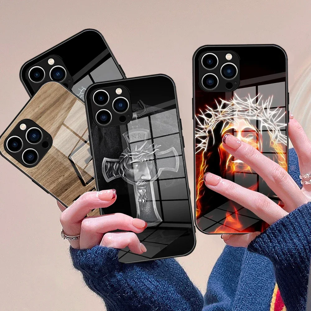 Bible Jesus Christ Christian Cross Phone Case Glass for IPhone 15 14 12 11 Pro Max XS 8 7 14 15 Plus Iphone 13 SE 2020 XR Cases
Bible Jesus Christ Christian Cross Phone Case Glass for IPhone 15 14 12 11 Pro Max XS 8 7 14 15 Plus Iphone 13 SE 2020 XR Cases