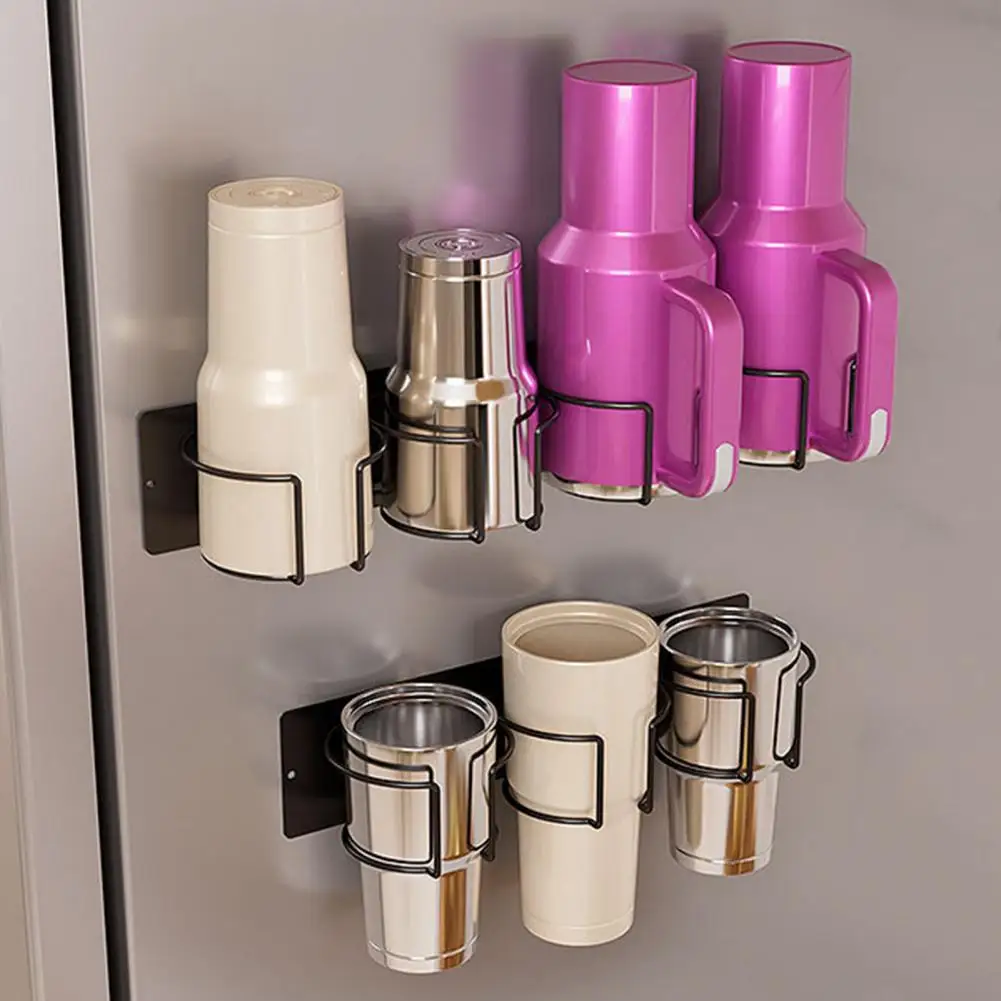 Rust-proof Storage Rack Magnetic Cup Holder Magnetic Cup Storage Rack Water Bottle Holder with Strong Load-bearing for Water
Rust-proof Storage Rack Magnetic Cup Holder Magnetic Cup Storage Rack Water Bottle Holder with Strong Load-bearing for Water