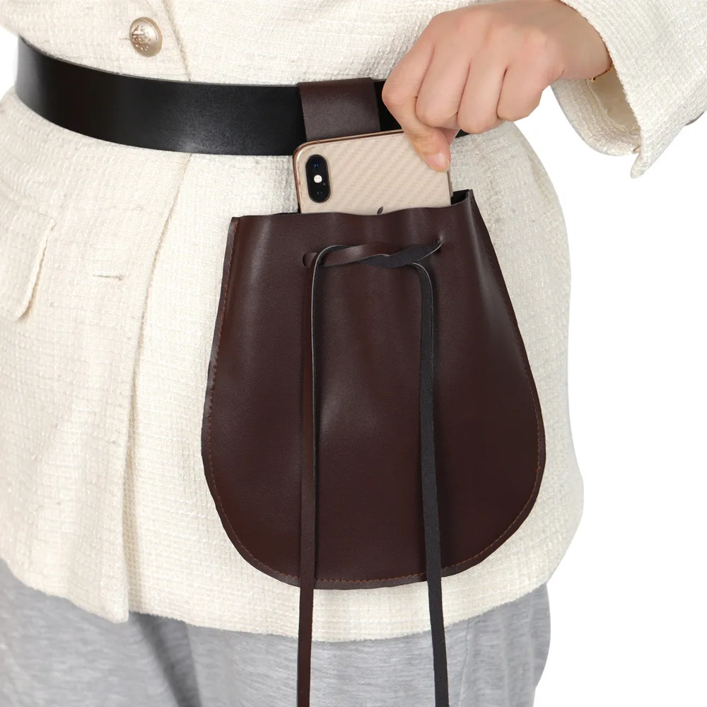Retro Medieval PU Leather Coin Purse Small Waist Belt Pouch Renaissance Viking Knight Pirate Larp Cosplay Props Wallet
Retro Medieval PU Leather Coin Purse Small Waist Belt Pouch Renaissance Viking Knight Pirate Larp Cosplay Props Wallet