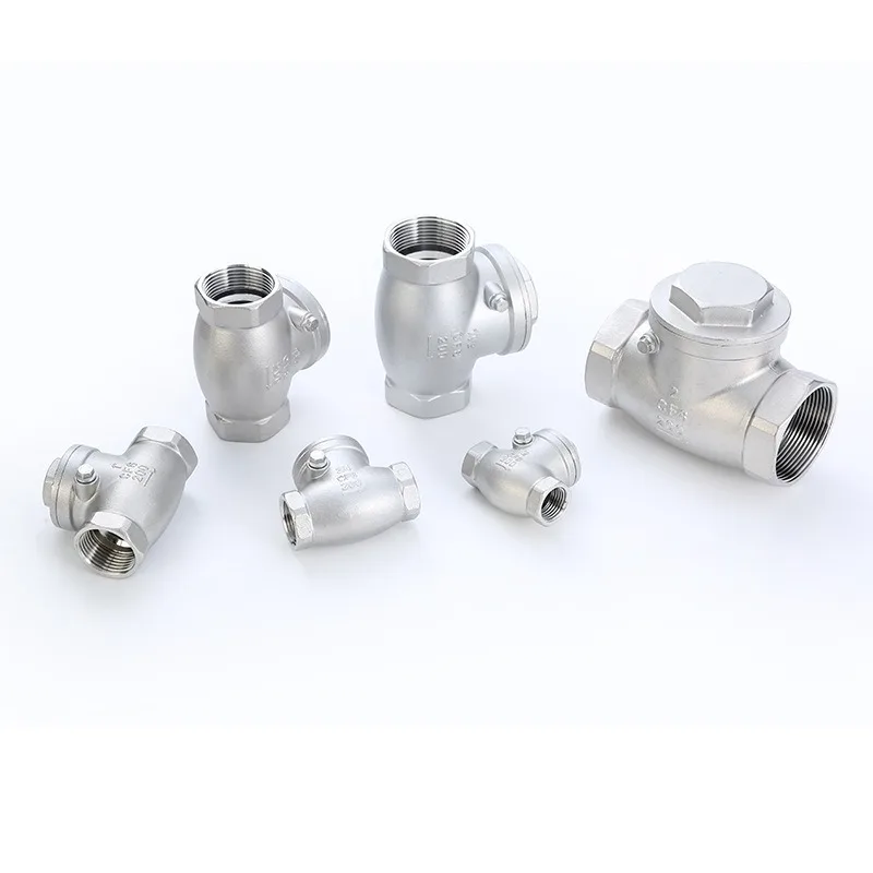 Stainless Steel Horizontal Check Valve (H14W) Thickened Horizontal Valve Thread
Stainless Steel Horizontal Check Valve (H14W) Thickened Horizontal Valve Thread