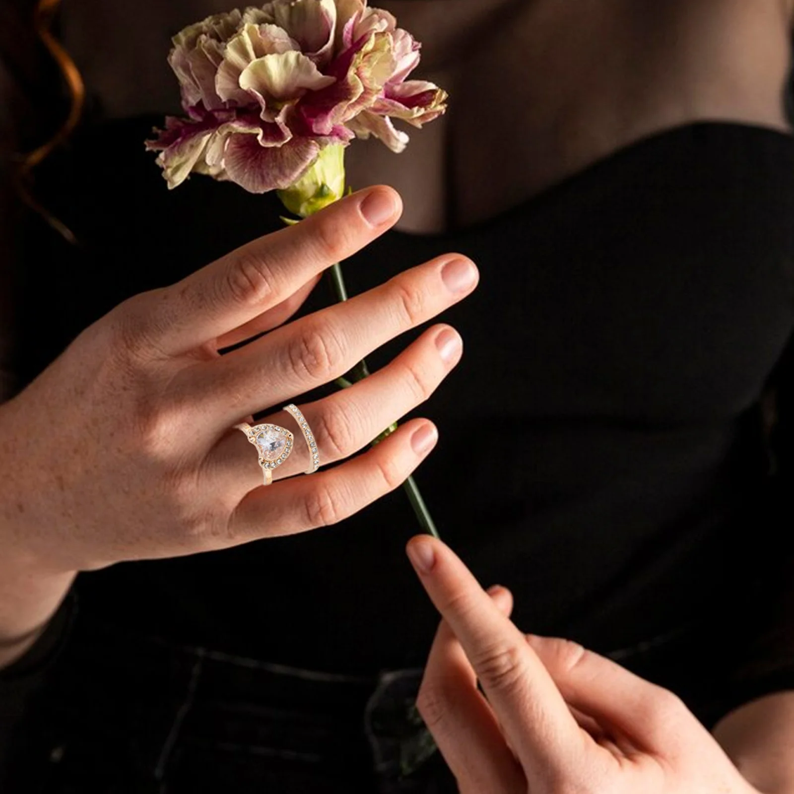 5 Pcs Fashion Set Fake Nail Finger Jewelry Rhinestones Dress Fingernail Tip Detachable
5 Pcs Fashion Set Fake Nail Finger Jewelry Rhinestones Dress Fingernail Tip Detachable