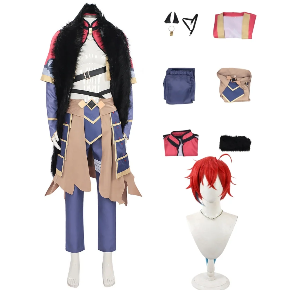 Cosmic Princess Kaguya Zodyl Typhon Cosplay Costume Zodyl Typhon Top Pants Synthetic Wig Outfit Party Carnival Costume
Cosmic Princess Kaguya Zodyl Typhon Cosplay Costume Zodyl Typhon Top Pants Synthetic Wig Outfit Party Carnival Costume