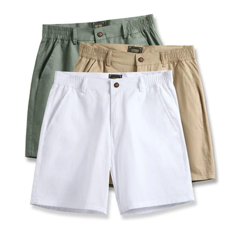Mens Summer Suit Shorts Pure Cotton Solid Color Stretchy Straight Short Formal Pants Man Hight Elastic Waist Quarter Dress Pants
Mens Summer Suit Shorts Pure Cotton Solid Color Stretchy Straight Short Formal Pants Man Hight Elastic Waist Quarter Dress Pants