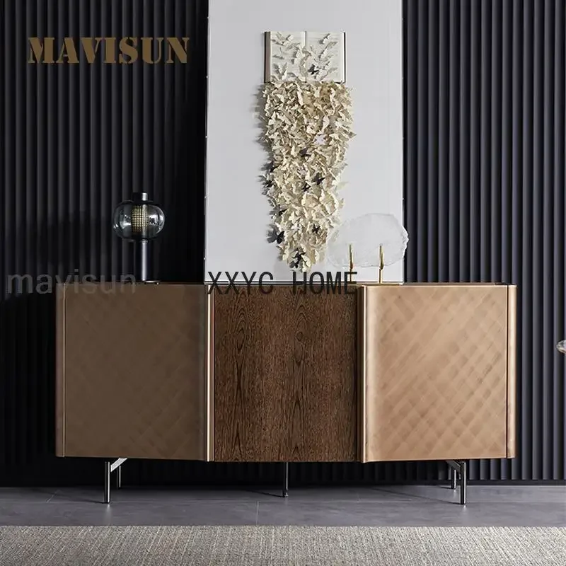 Italian Style Cabinet For Living Room Elegant Solid Wood Furniture Bedroom Stable Metal Base Luxury High-End Storage Cabinet
Italian Style Cabinet For Living Room Elegant Solid Wood Furniture Bedroom Stable Metal Base Luxury High-End Storage Cabinet