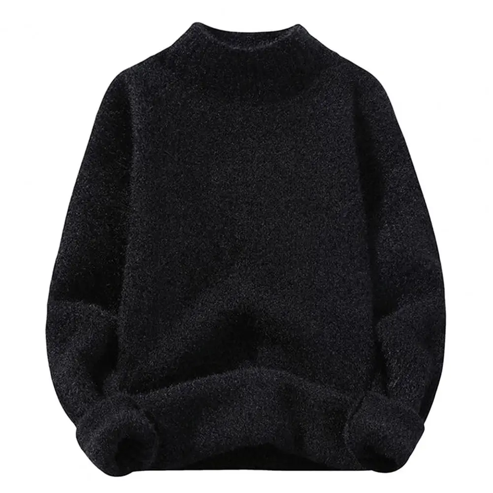 Half-high Collar Men Sweater Men's Winter Knitwear Collection Solid Color Sweaters Half High Collar Tops Thicker for Casual
Half-high Collar Men Sweater Men's Winter Knitwear Collection Solid Color Sweaters Half High Collar Tops Thicker for Casual