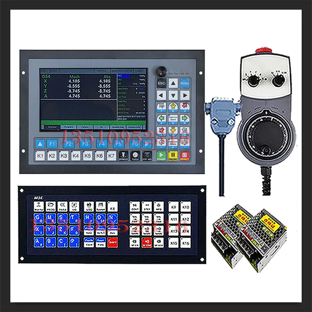 Upgraded CNC offline controller DDCS-EXPERT/M350 3/4/5 axis 1MHz G code for CNC machining and engraving+latest extended keyboard
Upgraded CNC offline controller DDCS-EXPERT/M350 3/4/5 axis 1MHz G code for CNC machining and engraving+latest extended keyboard