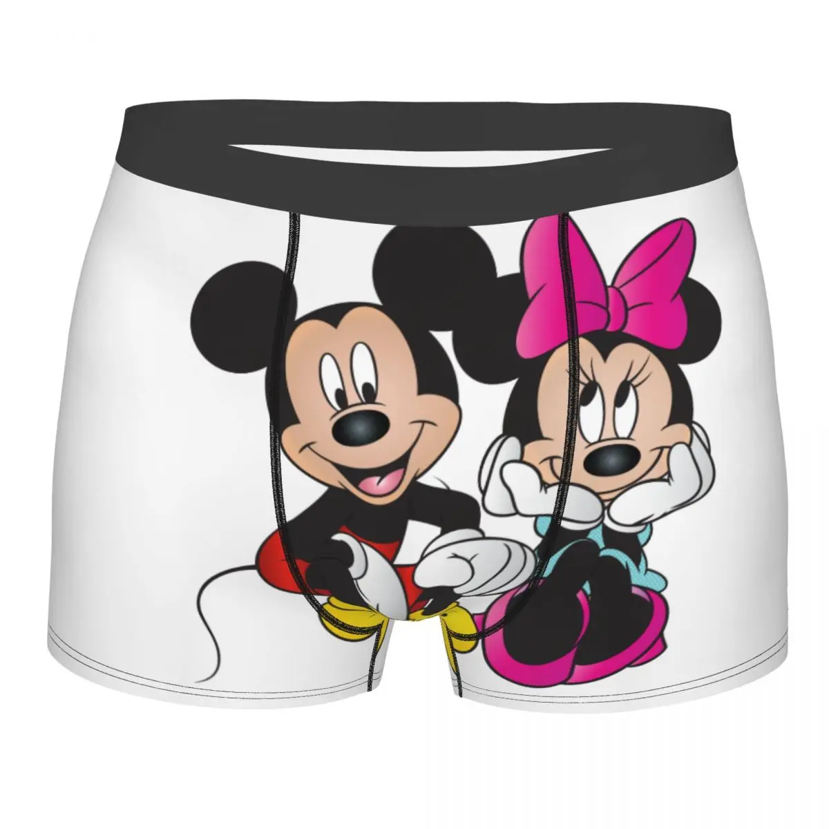 Мужские шорты-боксеры с Микки Маусом и Минни Disney, мужское мягкое нижнее белье с 3D принтом, трусы, трусы
Мужские шорты-боксеры с Микки Маусом и Минни Disney, мужское мягкое нижнее белье с 3D принтом, трусы, трусы