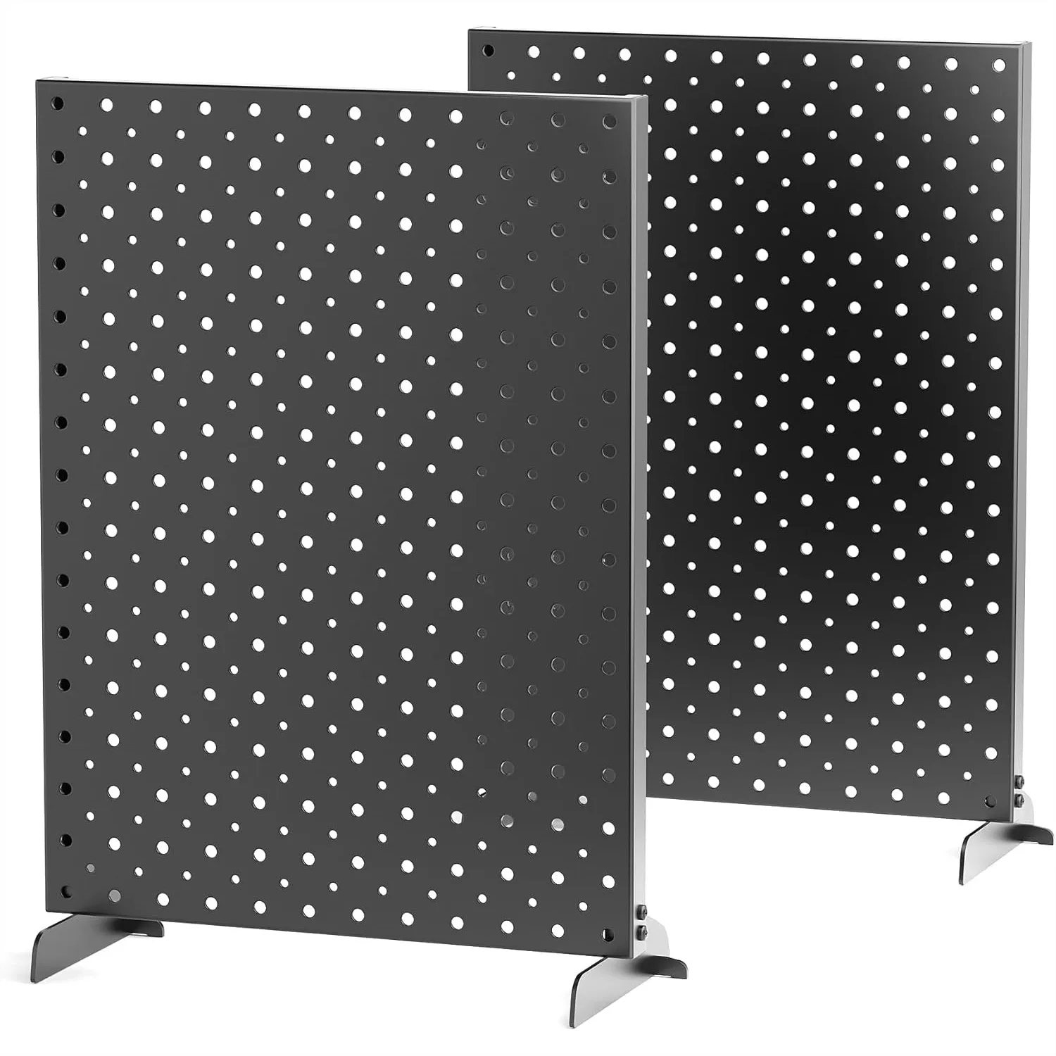 Pegboard Display Stand, Metal Tabletop Organizer for Jewelry, Retail Stores, Craft Shows, 12x16 Inch, Black, 2 Pack
Pegboard Display Stand, Metal Tabletop Organizer for Jewelry, Retail Stores, Craft Shows, 12x16 Inch, Black, 2 Pack