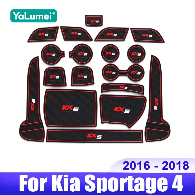For Kia Sportage 4 QL 2016 2017 2018 Car Anti-Slip Gate Slot Cup Mat Door Non-slip Rubber Pad Accessories
For Kia Sportage 4 QL 2016 2017 2018 Car Anti-Slip Gate Slot Cup Mat Door Non-slip Rubber Pad Accessories