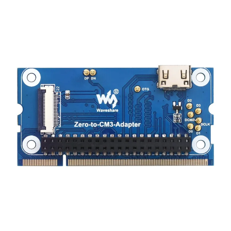 Raspberry Pi Zero 2W to CM3 Adapter Alternative Solution for Raspberry Pi CM3 / CM3+ Zero-to-CM3-Adapter
Raspberry Pi Zero 2W to CM3 Adapter Alternative Solution for Raspberry Pi CM3 / CM3+ Zero-to-CM3-Adapter