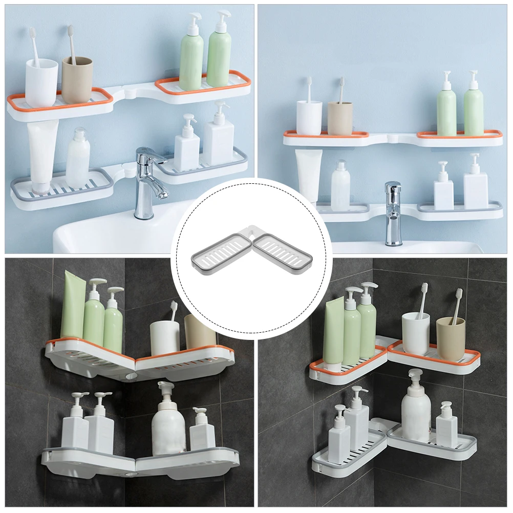 Rotating Wall Shelf 180 Degree Wall-mounted Storage Rack Kitchen Bathroom Organizer Strong Load-bearing Nail-free Non-marking
Rotating Wall Shelf 180 Degree Wall-mounted Storage Rack Kitchen Bathroom Organizer Strong Load-bearing Nail-free Non-marking