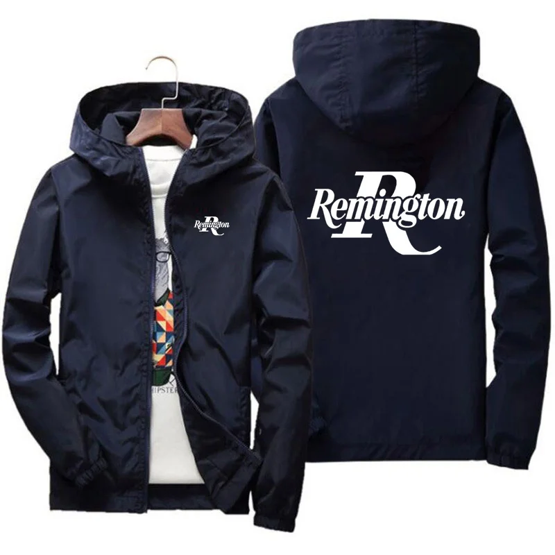 Spring And Autumn Remington Printing Jacket Men'S Waterproof Windbreaker Casual Fashion Sportswear Men'S Outdoor Fashion
Spring And Autumn Remington Printing Jacket Men'S Waterproof Windbreaker Casual Fashion Sportswear Men'S Outdoor Fashion