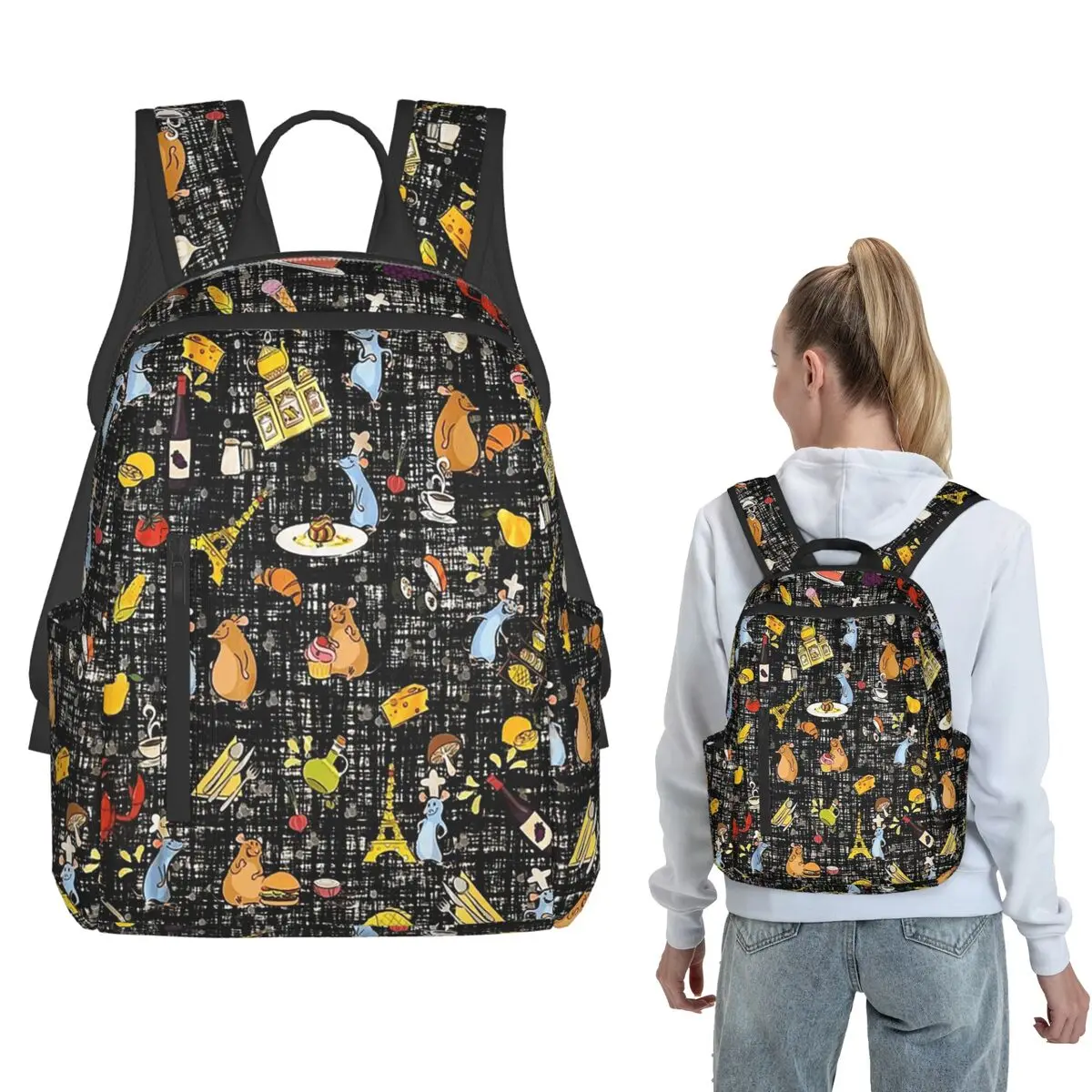 Anyone Can Cook (black) Backpack Large Capacity Kids BookBag School Bag Shoulder Bags for Men Women
Anyone Can Cook (black) Backpack Large Capacity Kids BookBag School Bag Shoulder Bags for Men Women