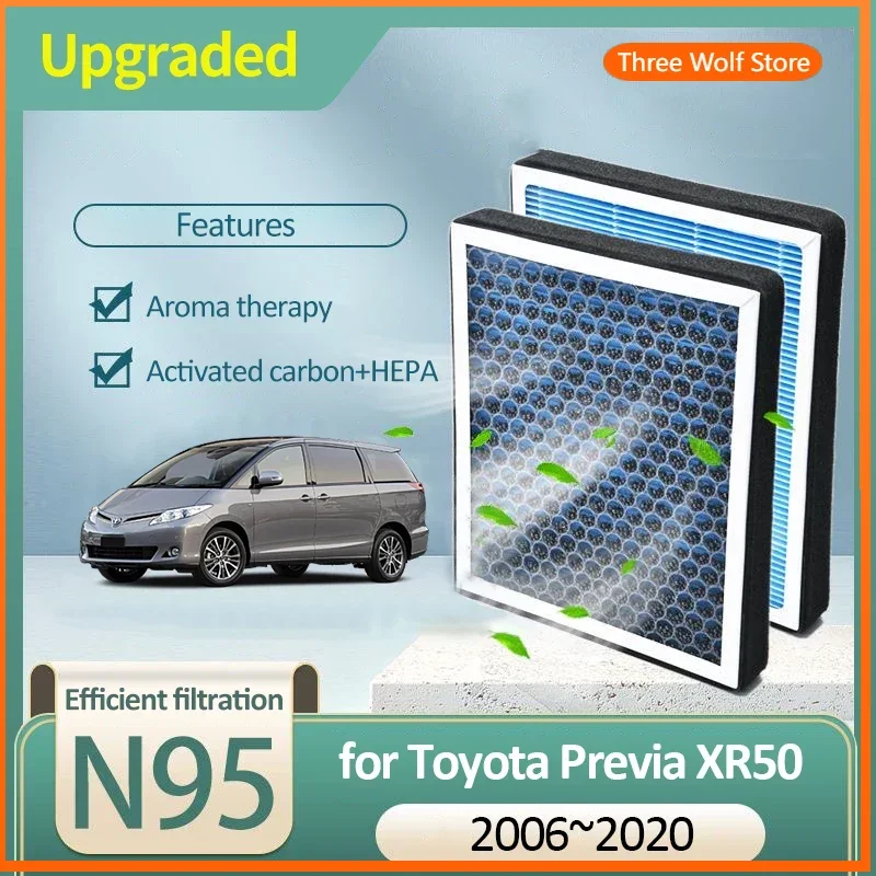 Activated Carbon Air Filter for Toyota Previa XR50 Estima Tarago MK3 2006~2020 2008 2013 2015 2017 2019 Car Accessories Vehicles
Activated Carbon Air Filter for Toyota Previa XR50 Estima Tarago MK3 2006~2020 2008 2013 2015 2017 2019 Car Accessories Vehicles