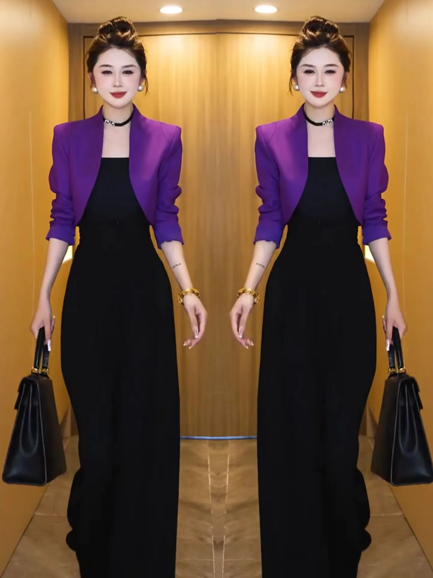 Женская верхняя одежда Ele ort: Фиолетовая универсальная модная куртка весна 2025 с эффектом похудения, премиум-качество
Женская верхняя одежда Ele ort: Фиолетовая универсальная модная куртка весна 2025 с эффектом похудения, премиум-качество