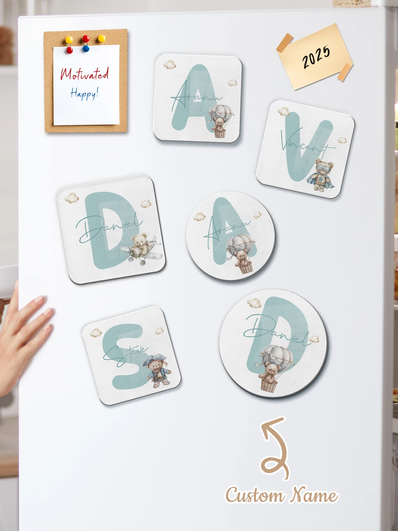 Customized Name Letter Background Acrylic Fridge Magnets Suitable For Home Kitchen Dining Room Whiteboard Photo Home Decoration
Customized Name Letter Background Acrylic Fridge Magnets Suitable For Home Kitchen Dining Room Whiteboard Photo Home Decoration