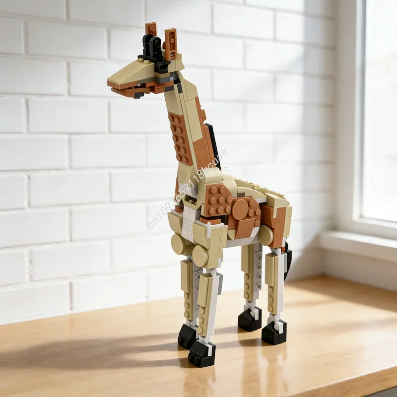 366pcs MOC Creator 3 1 Adorable Giraffe Alternate Model Building Blocks Construction Festival Gift Toy Education Brick
366pcs MOC Creator 3 1 Adorable Giraffe Alternate Model Building Blocks Construction Festival Gift Toy Education Brick