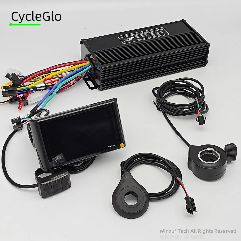 1000W 1200W 1500W 2000W 40A Brushless Motor Driver Sine Wave Controller 36V 48V 52V 60V SW900 LCD for E-Bike Electric Scooter
1000W 1200W 1500W 2000W 40A Brushless Motor Driver Sine Wave Controller 36V 48V 52V 60V SW900 LCD for E-Bike Electric Scooter