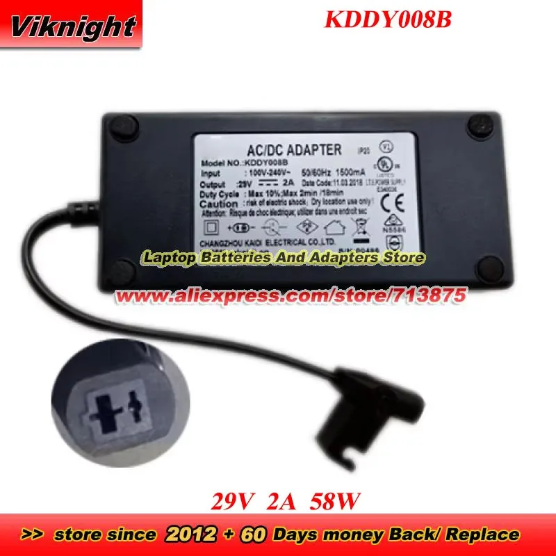 29V 2A 58W KDDY008B AC Adapter For KAIDI for 230489 A595U Recliner Lift Chair Charger ZBHWX-A290020-A HXY-270V2220A
29V 2A 58W KDDY008B AC Adapter For KAIDI for 230489 A595U Recliner Lift Chair Charger ZBHWX-A290020-A HXY-270V2220A