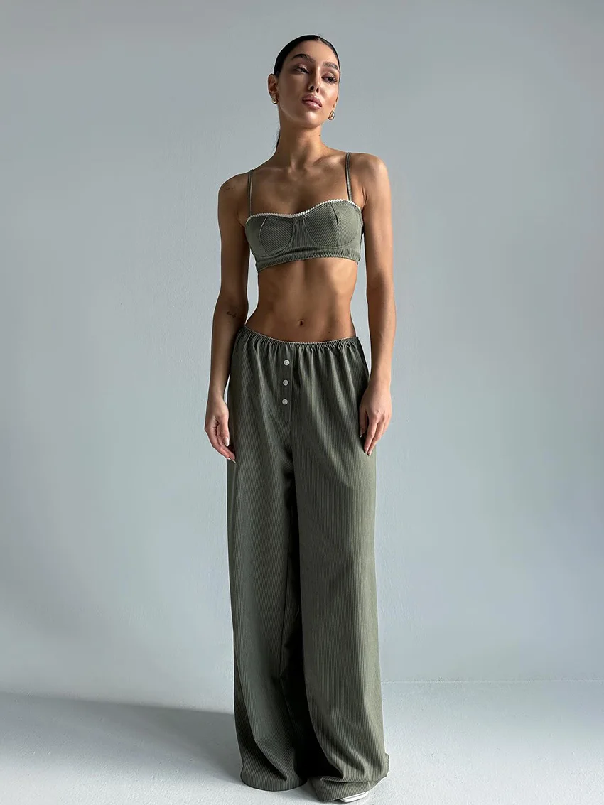 Marthaiqiqi повседневные женские ночные рубашки, комплект одежды для сна с открытой спиной, пижамы на тонких бретельках, укороченный топ, ночная рубашка, брюки, женский костюм для сна
Marthaiqiqi повседневные женские ночные рубашки, комплект одежды для сна с открытой спиной, пижамы на тонких бретельках, укороченный топ, ночная рубашка, брюки, женский костюм для сна