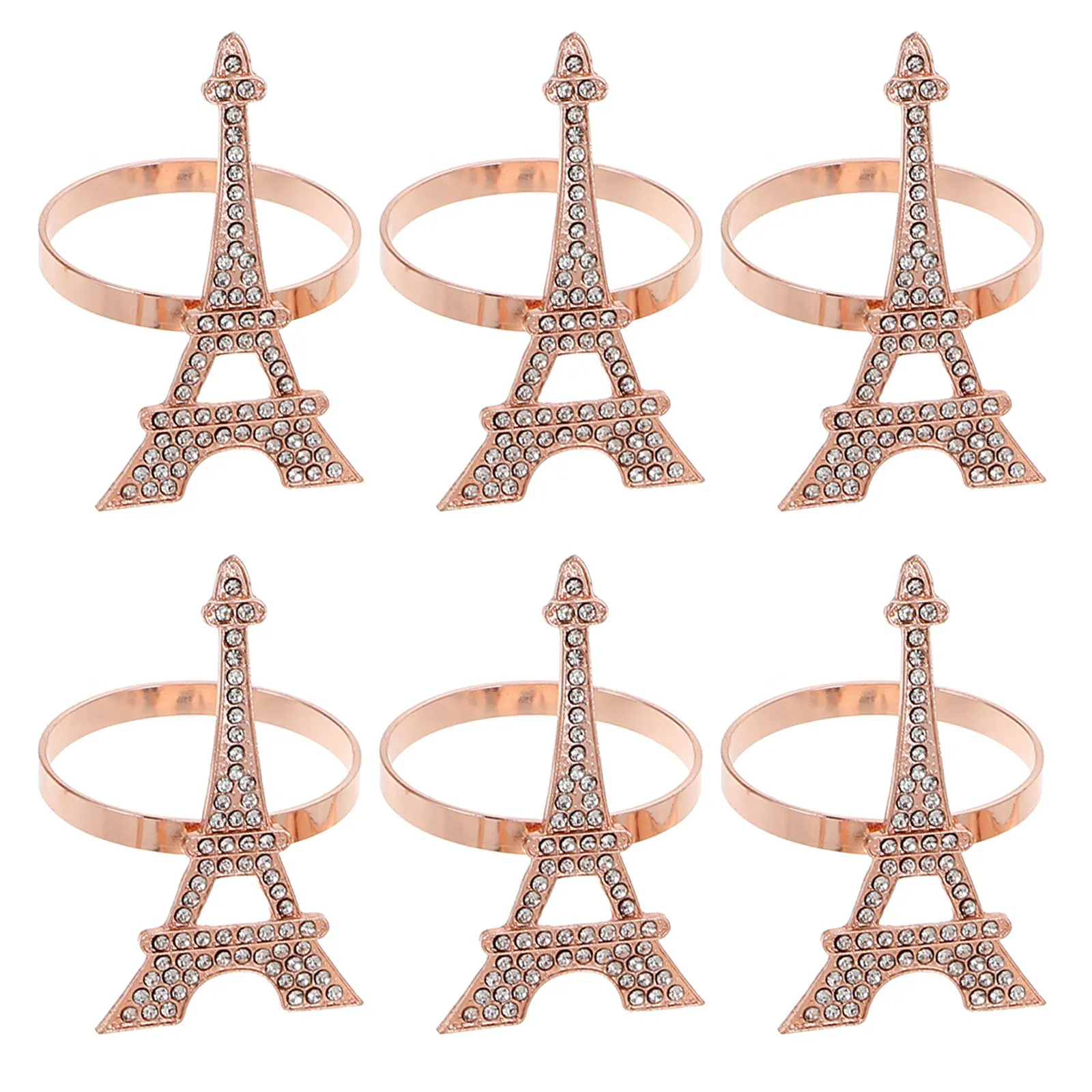 6pcs Napkin Rings Buckles Stylish Alloy Beaded Resistant Reusable Serviette Ring Banquet Wedding Decor
6pcs Napkin Rings Buckles Stylish Alloy Beaded Resistant Reusable Serviette Ring Banquet Wedding Decor