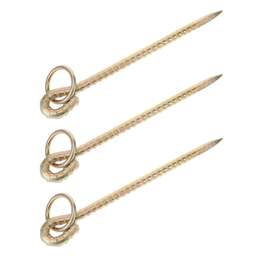 3pcs Dog Tie-Out Cable Stake Heavy Duty Pet Leash Anchor Durable Iron Spiral Ground Spike For Livestock Cattle Horse Tethering
3pcs Dog Tie-Out Cable Stake Heavy Duty Pet Leash Anchor Durable Iron Spiral Ground Spike For Livestock Cattle Horse Tethering