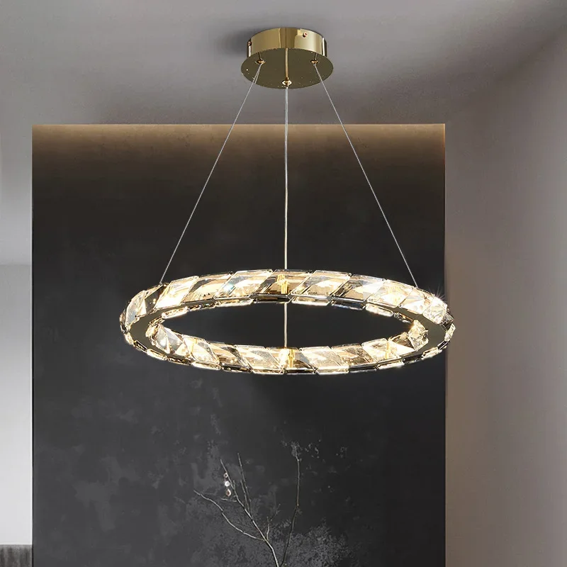 Nordic 2023 New Ring Light Dining Table Center Living Room Dining Room Bedroom Crystal Chandelier Decorative Indoor Lighting
Nordic 2023 New Ring Light Dining Table Center Living Room Dining Room Bedroom Crystal Chandelier Decorative Indoor Lighting