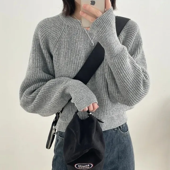 Chic Autumn Winter Thiened Long Sve round Ne ort Knitted Sweater Women's Faion Casual Sle Warm Top
Chic Autumn Winter Thiened Long Sve round Ne ort Knitted Sweater Women's Faion Casual Sle Warm Top