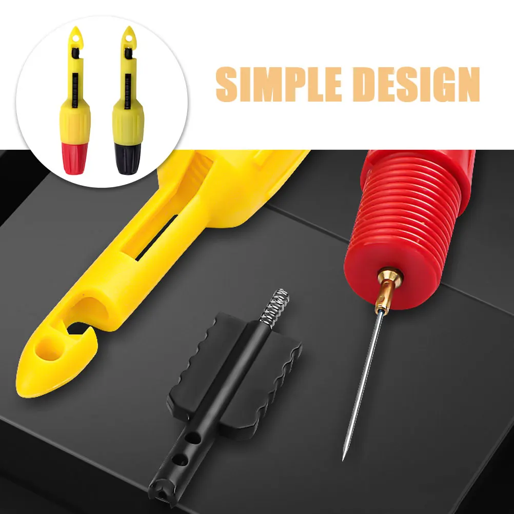 2pcs Line Probe 2mm Wire Piercing Tools Multimeter Leads Circuit Test Needle Voltage Meter Tester Car Repair
2pcs Line Probe 2mm Wire Piercing Tools Multimeter Leads Circuit Test Needle Voltage Meter Tester Car Repair