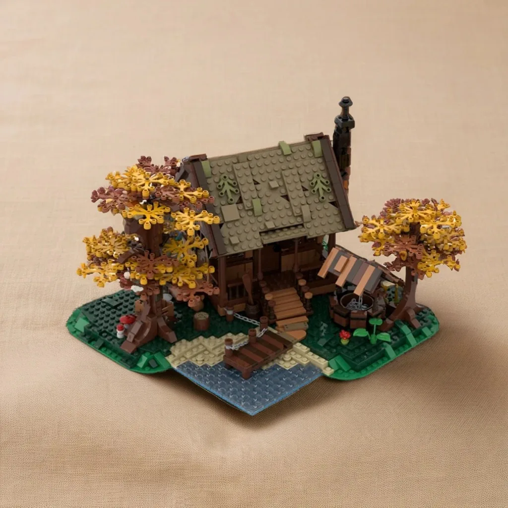 1371Pcs Family Cabin MOC with Wooden Porch, Fireplace & Garden Fence Education Building Blocks Gift
1371Pcs Family Cabin MOC with Wooden Porch, Fireplace & Garden Fence Education Building Blocks Gift
