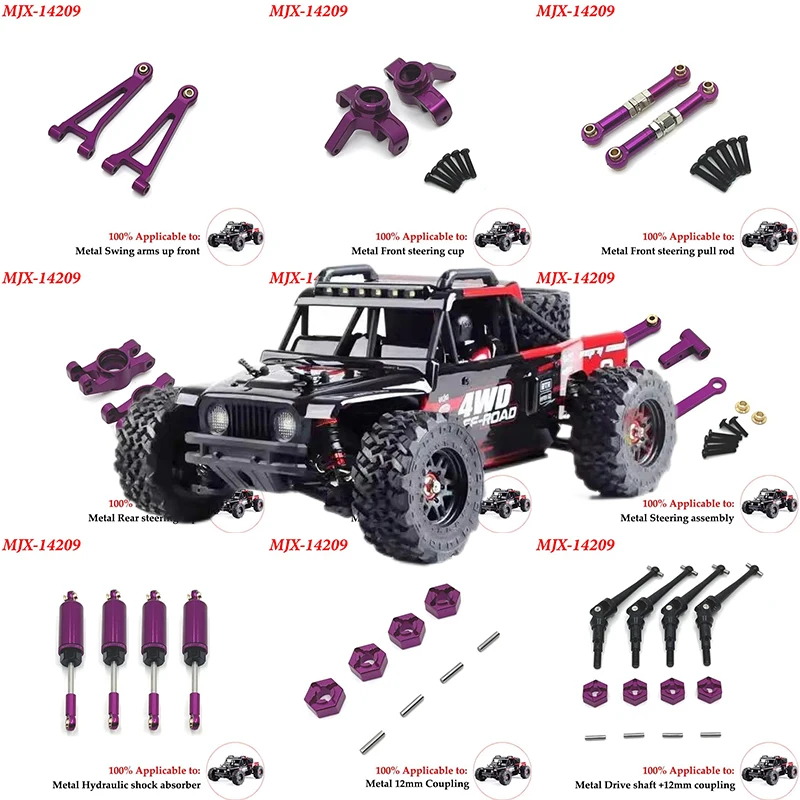 Mjx Hyper Go 1/14 14210 14209, обновленные детали, металлическая чашка рулевого управления, сиденье заднего колеса, переднее и для радиоуправляемого автомобиля, алюминиевые аксессуары с ЧПУ
Mjx Hyper Go 1/14 14210 14209, обновленные детали, металлическая чашка рулевого управления, сиденье заднего колеса, переднее и для радиоуправляемого автомобиля, алюминиевые аксессуары с ЧПУ