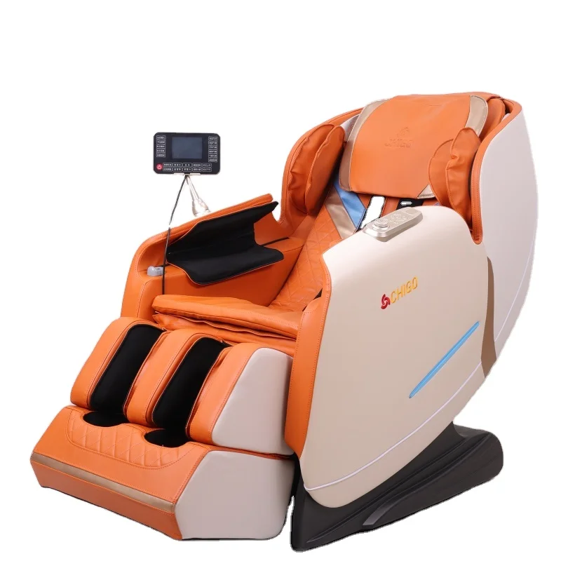 Modern 4D Zero Gravity Electric Full Body Foot Spa Recliner Massage Chair Good Price Home Furniture for Body Care
Modern 4D Zero Gravity Electric Full Body Foot Spa Recliner Massage Chair Good Price Home Furniture for Body Care