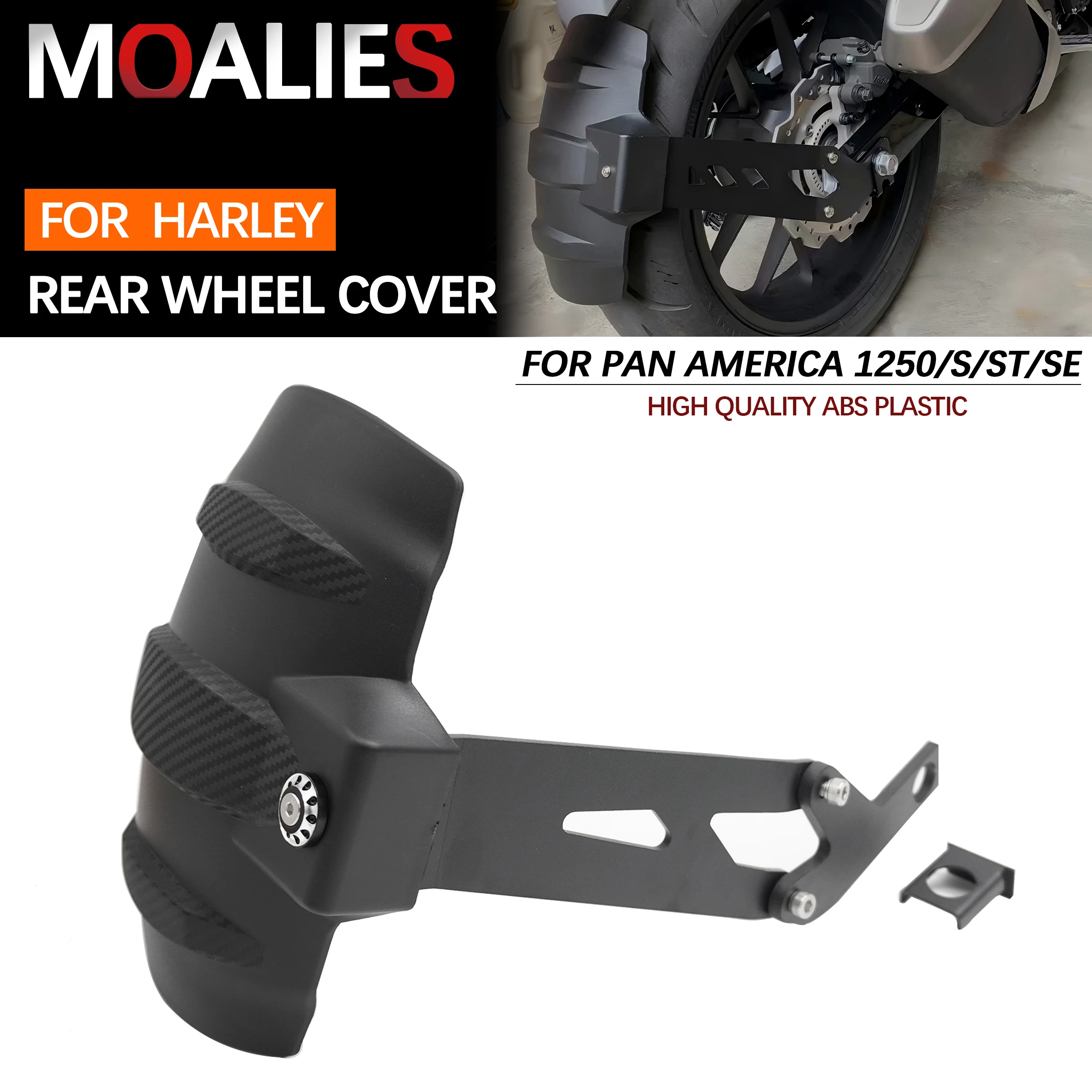For Harley Pan America 1250 PA1250S 2021-2025 CVO PA1250SE PA1250ST Motorcycle Rear Wheel Cover Mudguard Splash Guard Extender
For Harley Pan America 1250 PA1250S 2021-2025 CVO PA1250SE PA1250ST Motorcycle Rear Wheel Cover Mudguard Splash Guard Extender