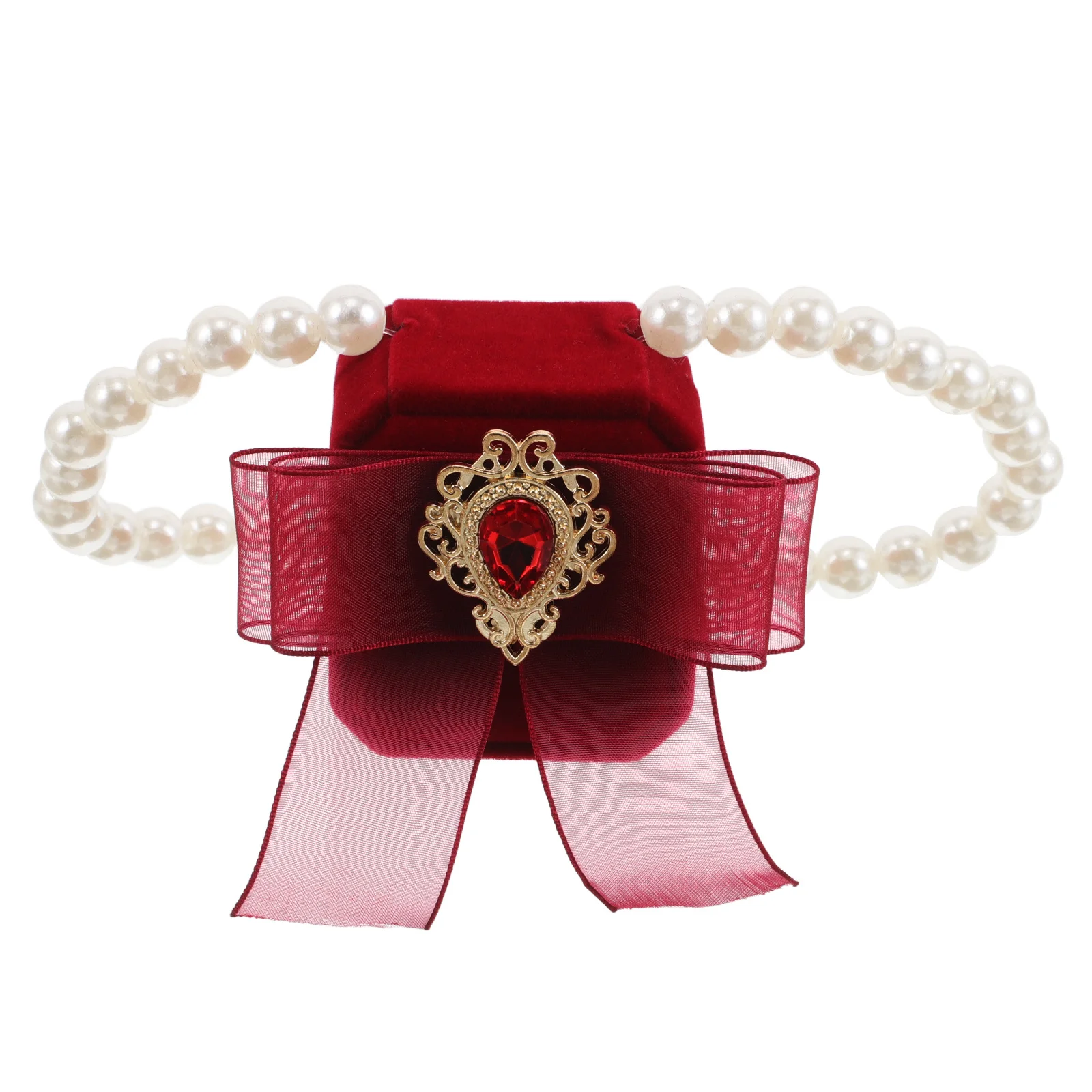 Dog Collar Pendant Ring Holder Mini Wedding Prop for Engagement Ceremony Pet Necklace Jewelry Box Accessory Elegant Small Dog
Dog Collar Pendant Ring Holder Mini Wedding Prop for Engagement Ceremony Pet Necklace Jewelry Box Accessory Elegant Small Dog