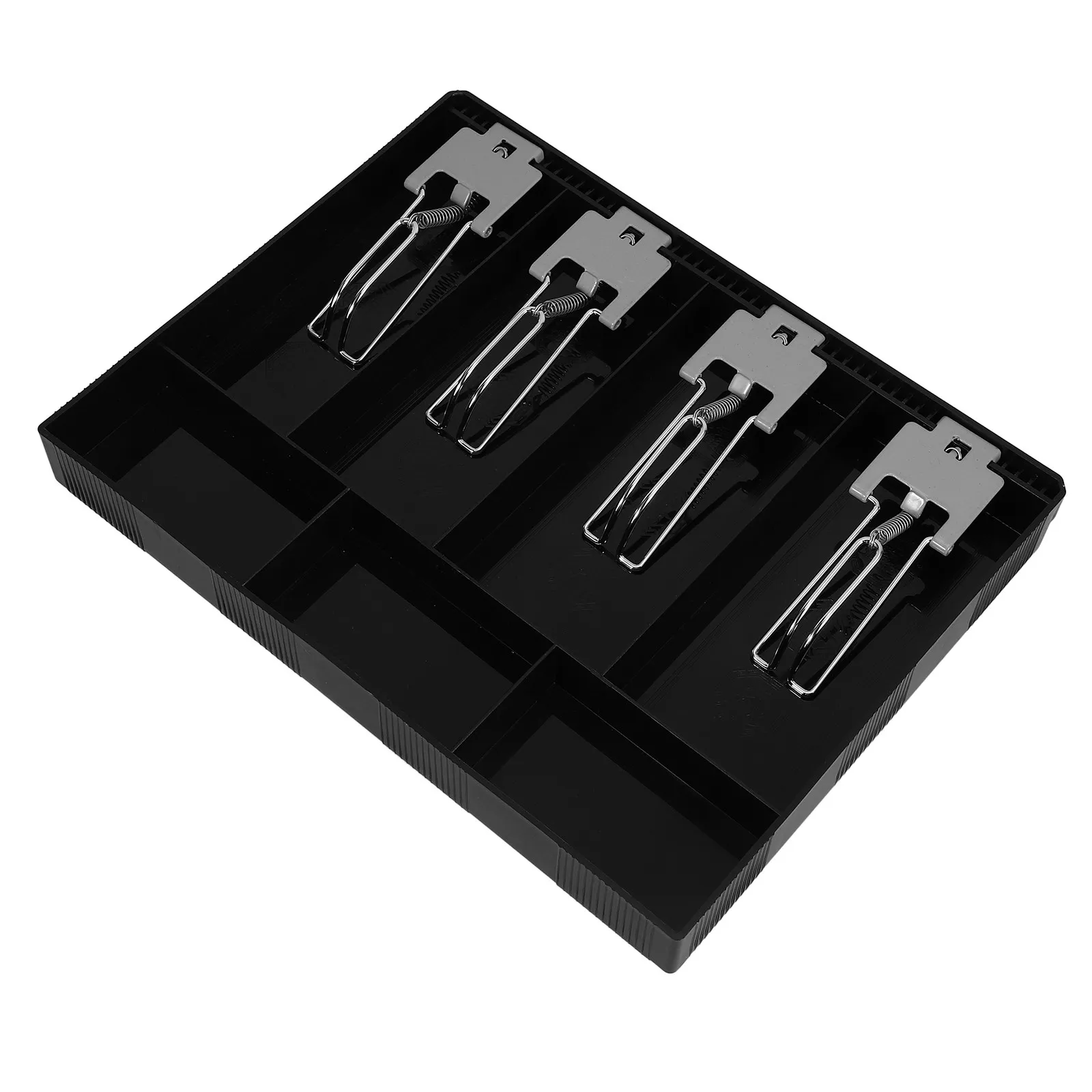Professional Multi-Grid Cashier Box Money Storage Tray Iron Clip for Banks Retailers Convenience Stores Cash
Professional Multi-Grid Cashier Box Money Storage Tray Iron Clip for Banks Retailers Convenience Stores Cash