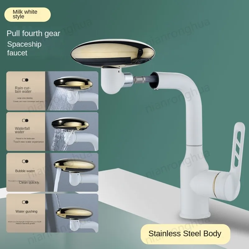 White Gun Grey Silver Kitchen Bathroom Faucet Brush Two Function Handle Pull Out Mixer Hot and Cold Water Taps Deck Faucet
White Gun Grey Silver Kitchen Bathroom Faucet Brush Two Function Handle Pull Out Mixer Hot and Cold Water Taps Deck Faucet