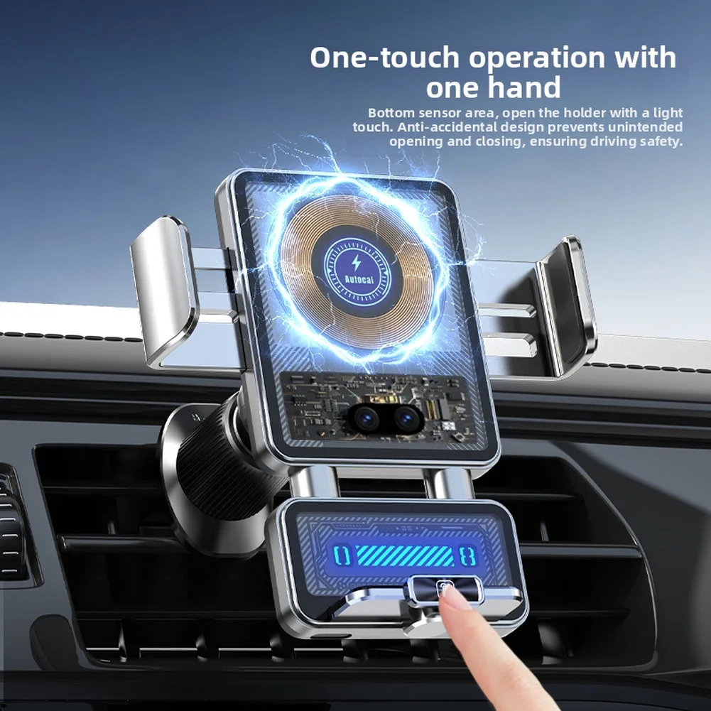 1 Set Car Wireless Charger Air Vent Clip For-Phone Holder Stand For-iPhone Models For-Samsung For GALAXY Series Tool
1 Set Car Wireless Charger Air Vent Clip For-Phone Holder Stand For-iPhone Models For-Samsung For GALAXY Series Tool