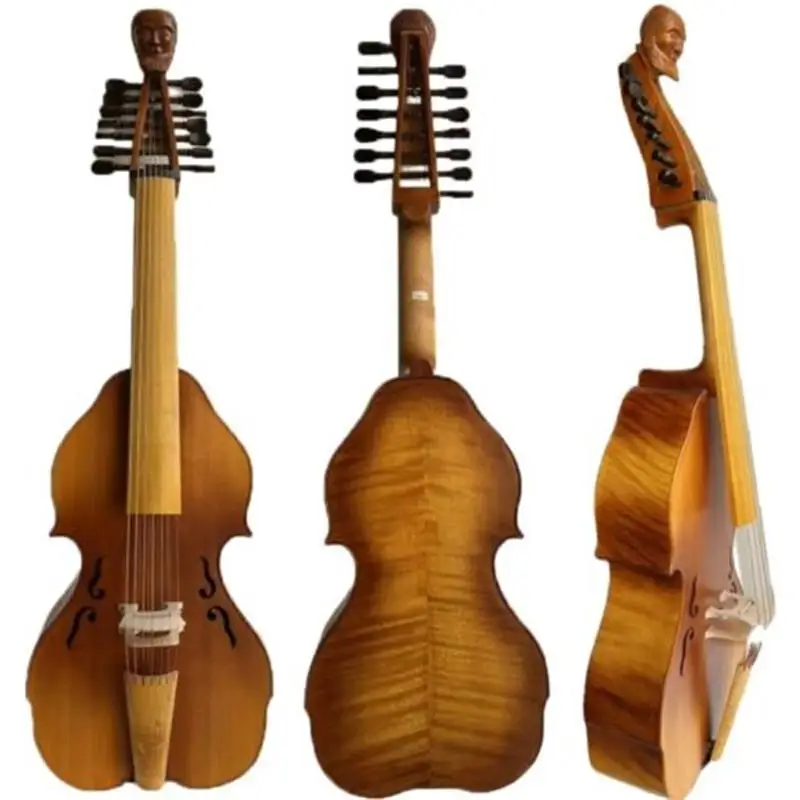 SONG Brand Viola da gamba 7*7 strings Gamba 25 inch body,Great sound #15644
SONG Brand Viola da gamba 7*7 strings Gamba 25 inch body,Great sound #15644