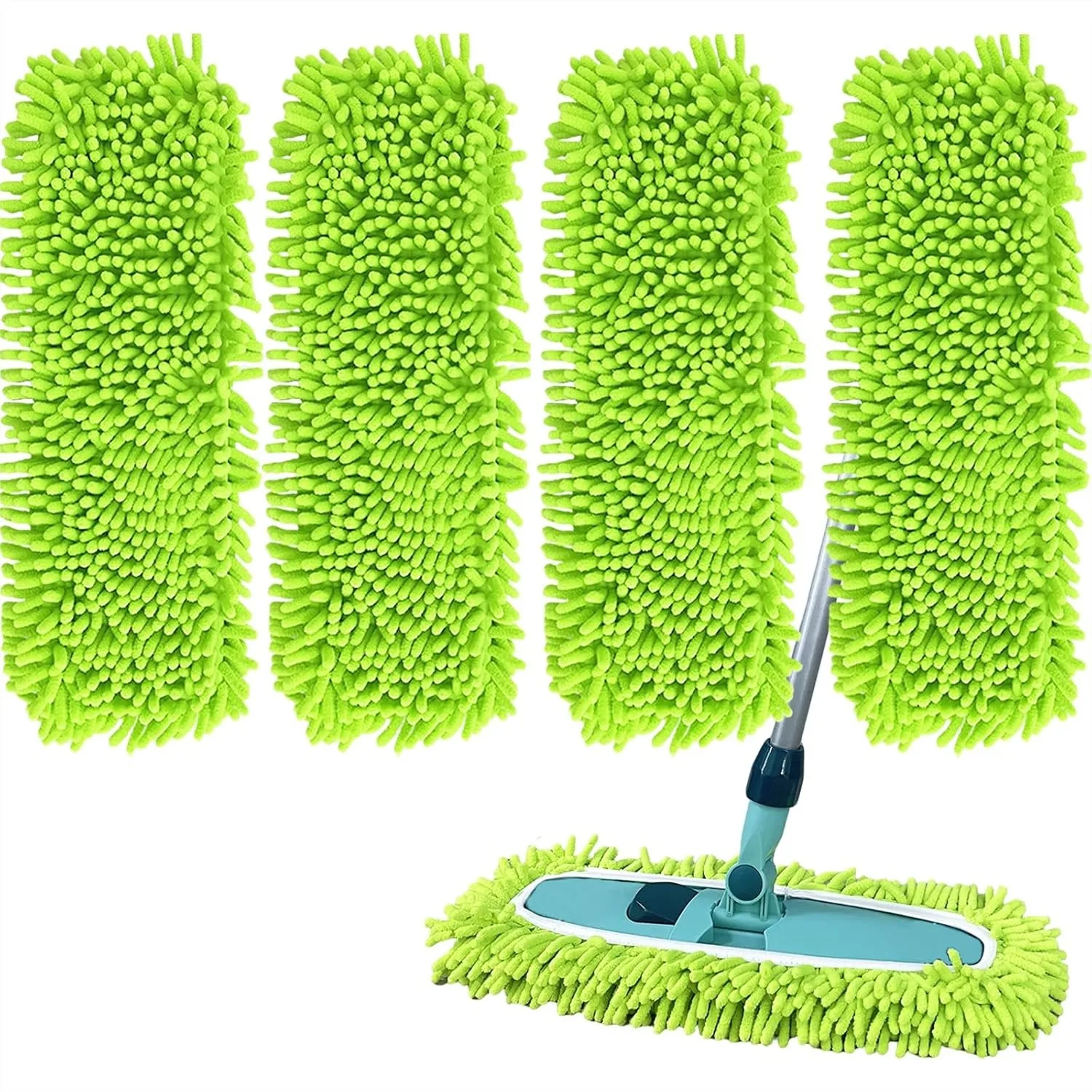 4PCS 14-16in Microfiber Mop Pads for Leifheit 55210, Reusable Wet & Dry Mop Refills for Hardwood Floor, Tile, Marble Cleaning
4PCS 14-16in Microfiber Mop Pads for Leifheit 55210, Reusable Wet & Dry Mop Refills for Hardwood Floor, Tile, Marble Cleaning