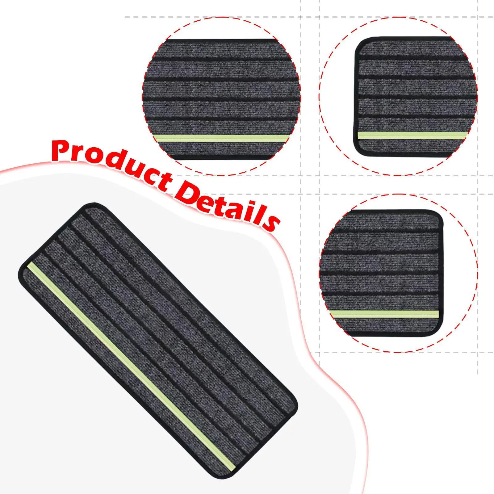 RV Step Cover Versatile Stair Carpet Mat Soft Suede Slip Resistant Rug for RV Home Shop Entry Easy Maintenance
RV Step Cover Versatile Stair Carpet Mat Soft Suede Slip Resistant Rug for RV Home Shop Entry Easy Maintenance