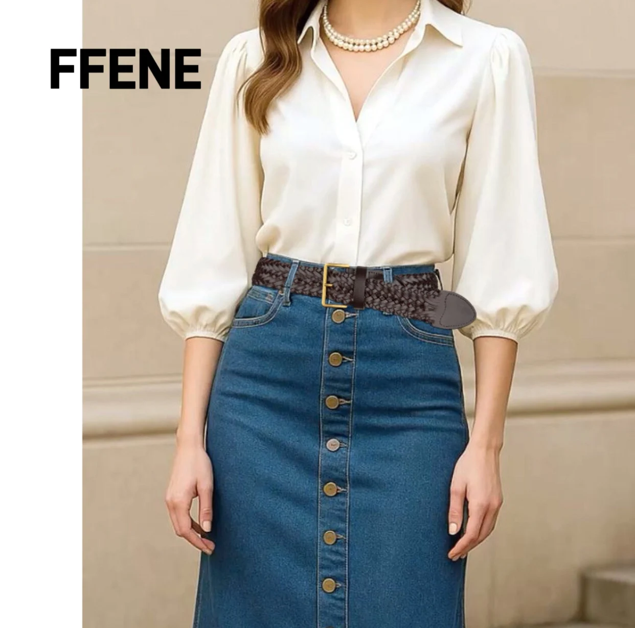 French-style luxurious, vintage, hand-woven leather belt for women, classic and high-end feel, perfect for pairing with jeans
French-style luxurious, vintage, hand-woven leather belt for women, classic and high-end feel, perfect for pairing with jeans