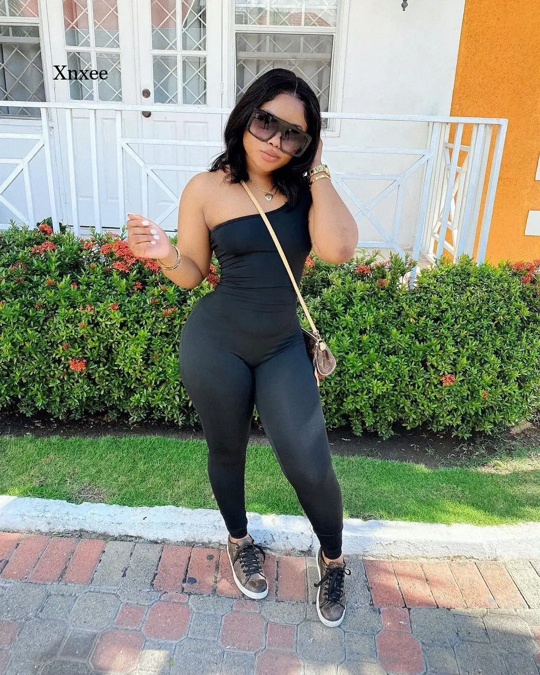 Sexy One Shoulder Sleeveless Bodycon Jumpsuit for Women 2022 Summer Trendy Hip Lift One Piece Rompers Club Birthday Outfits
Sexy One Shoulder Sleeveless Bodycon Jumpsuit for Women 2022 Summer Trendy Hip Lift One Piece Rompers Club Birthday Outfits