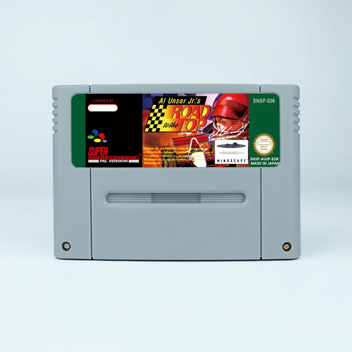 Al Unser Jr. Road to the Top Action Game для 16-битной игровой карты SNES для версии EUR PAL Игровая консоль SNES ДЛЯ Nintendo
Al Unser Jr. Road to the Top Action Game для 16-битной игровой карты SNES для версии EUR PAL Игровая консоль SNES ДЛЯ Nintendo