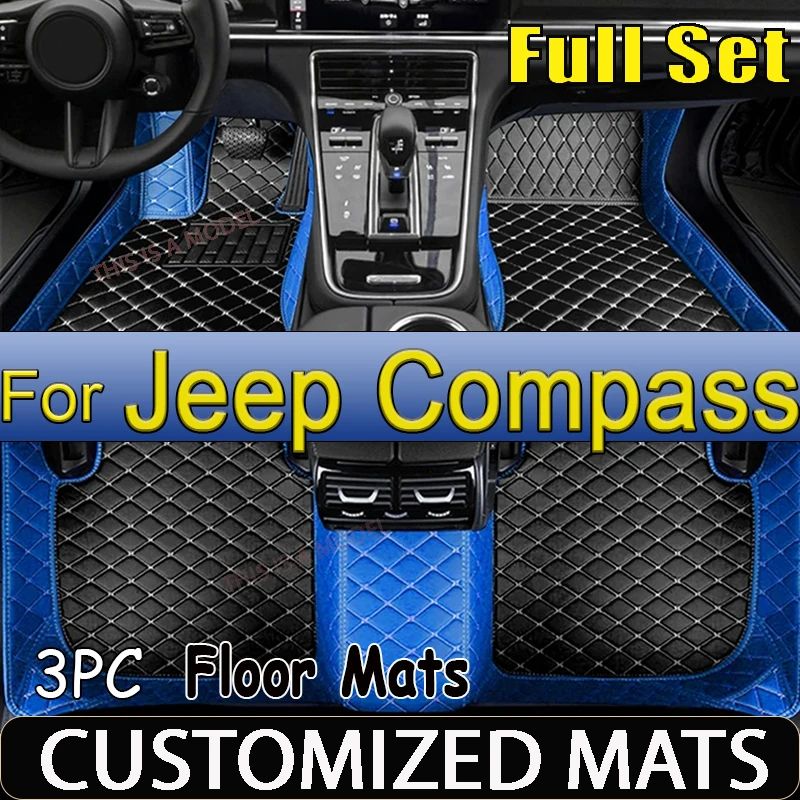 Car Floor Mats For Jeep Compass 2021 2022 2023 2024 Carpets Foot Pads Accessories Interior Parts Waterproof Protect Rugs Covers
Car Floor Mats For Jeep Compass 2021 2022 2023 2024 Carpets Foot Pads Accessories Interior Parts Waterproof Protect Rugs Covers