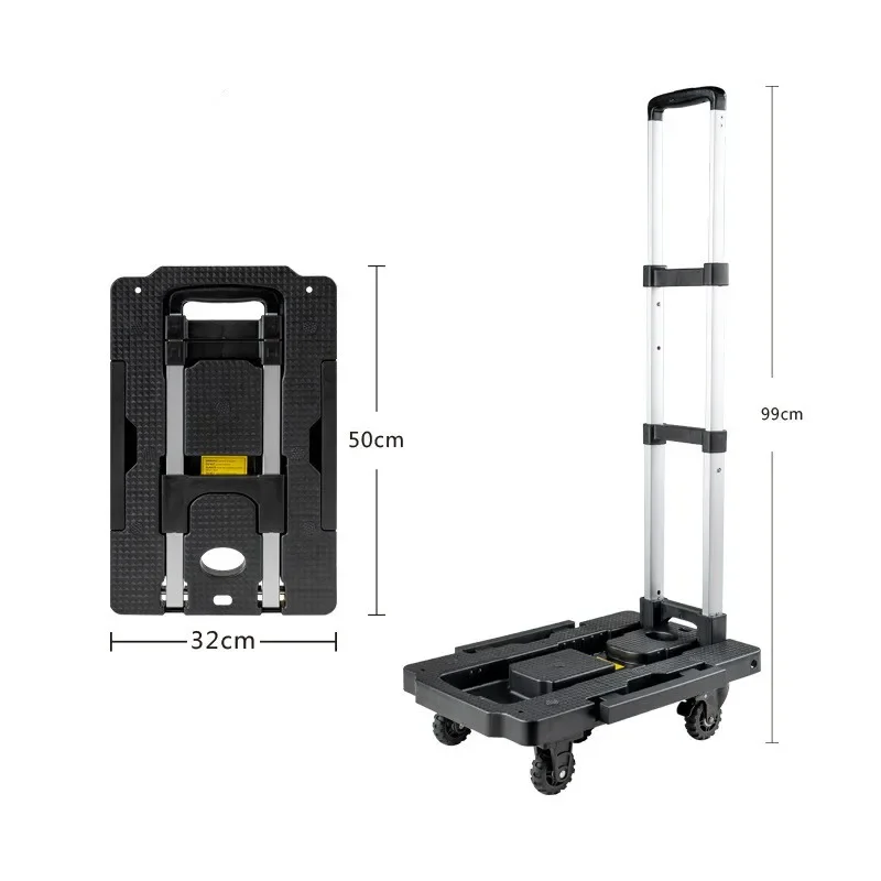 Shopping Trolley Car Truck Construction Site Trolley Trolley Folding Portable Pull Luggage Cargo Household Garden Cart
Shopping Trolley Car Truck Construction Site Trolley Trolley Folding Portable Pull Luggage Cargo Household Garden Cart