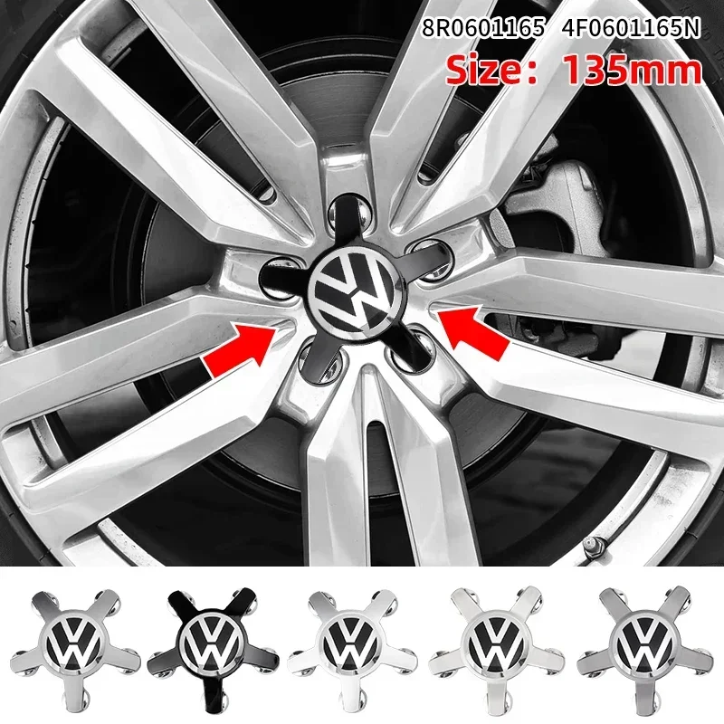 4pcs 135mm Five claws Car Wheel Center Cap Hub Covers Badge logo 8R0601165 4F0601165N For Volkswagen VW Auto Accessories
4pcs 135mm Five claws Car Wheel Center Cap Hub Covers Badge logo 8R0601165 4F0601165N For Volkswagen VW Auto Accessories