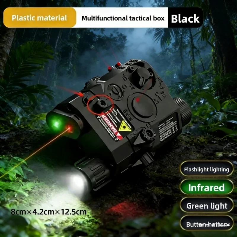 New Arrival PEQ15 Laser Box Flashlight Multi-Functional 20mm Rail For Toy Airsoft Guns Outdoor Hunting CS Field Game Sports
New Arrival PEQ15 Laser Box Flashlight Multi-Functional 20mm Rail For Toy Airsoft Guns Outdoor Hunting CS Field Game Sports