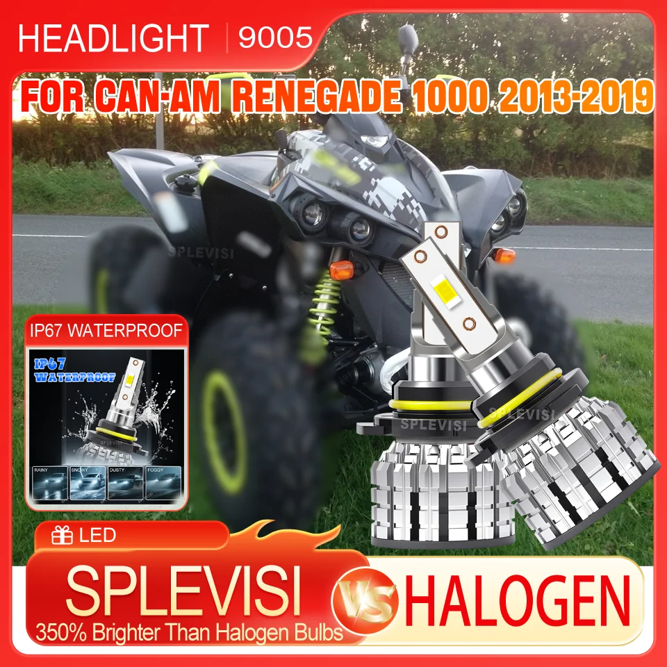 3-Year Warranty LED 9005 motorcycle Headlight For Can-Am Renegade 1000 2013-2019 1000R 2016-2019 500 2008-2015 800 2007-2015
3-Year Warranty LED 9005 motorcycle Headlight For Can-Am Renegade 1000 2013-2019 1000R 2016-2019 500 2008-2015 800 2007-2015